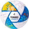 Мяч футб. TORRES Junior-4, F323804, р.4,глянц.ПУ, 4 сл, 32п, руч.сш, бел-жел-гол за 2&nbsp;070.60 ₽ купить в Сургуте
