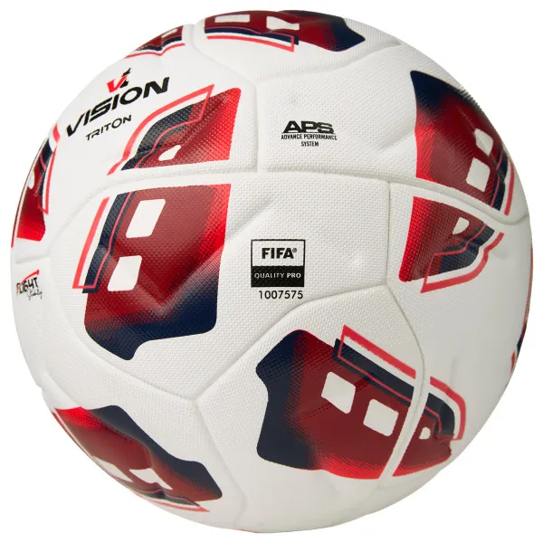 Мяч футб. VISION TRITON, FV425075, р.5,FIFA Quality Pro,MF, 16 пан, термосш.,бел-красный за 8&nbsp;007 ₽ в Сургуте