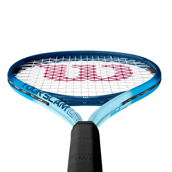 Ракетка б/т Wilson Tour Slam Lite Gr3, WR199010U3,для любит, алюминий, со струнами, сине-голубая за 6&nbsp;358 ₽ в Сургуте