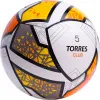 Мяч футб. TORRES Club, F323965, р.5, 10 пан., ПУ, гибрид. сшив, бел-оранж-желт за 2&nbsp;225.30 ₽ купить в Сургуте