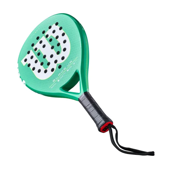 Ракетка для падела WILSON Blade Jr  V4 Padel, WR213811U0, для начин-х, стекловолокно, зеленый за 14&nbsp;934.50 ₽ в Сургуте
