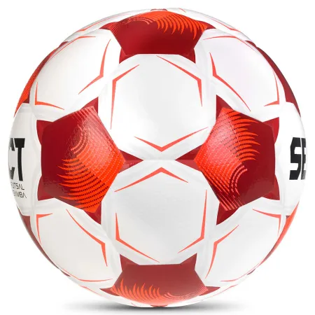 Мяч футзал. SELECT Futsal Samba v26, 1063471008, р.4,FIFA Basic, 32п, ТПУ, гибр.сш, бел-кр-черн за 5&nbsp;618.50 ₽ купить в Сургуте
