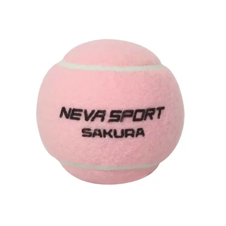 Мяч для падела NS Sakura, UAA2, уп.3 шт, сукно, нат.резина, розовый за 824.50 ₽ купить в Сургуте