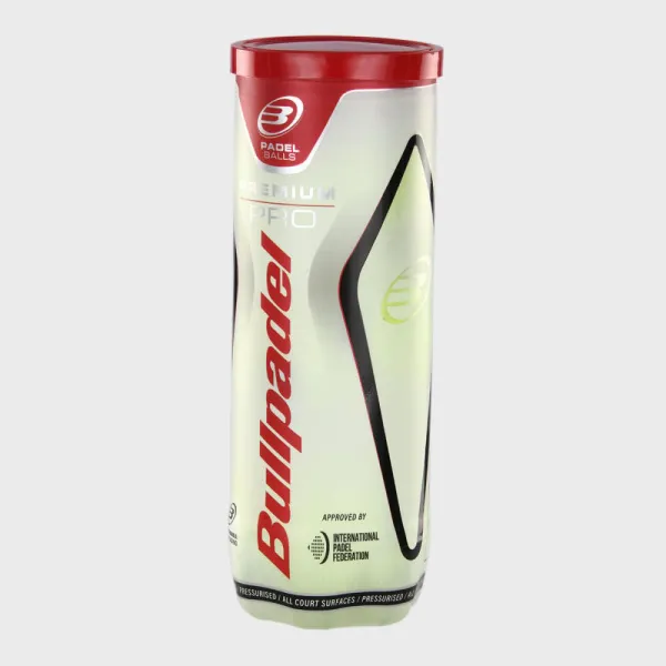 Мяч для падела BULLPADEL Premium PRO, 471959, уп.3 шт, FIP Approved, войлок, нат.резина,желтый за 1&nbsp;094.80 ₽ в Сургуте