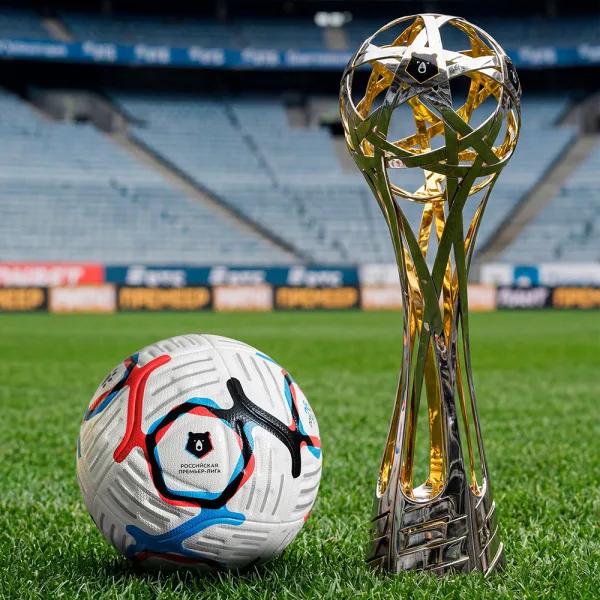 Мяч футб. KELME Russian Premier League, 7601QU5216-100, р.5, FIFA Pro, 10п, ПУ, термосш, бел-син-кр за 10&nbsp;672.60 ₽ в Сургуте