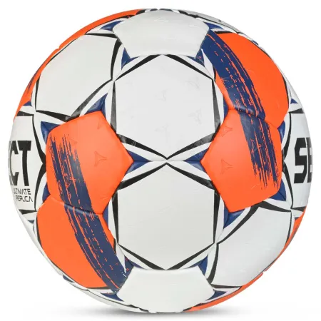 Мяч ганд. SELECT Ultimate Replica v25, 3572858745, р.3(Senior), ПУ,руч.сш, бел-оранж-т.син за 5&nbsp;373.70 ₽ купить в Сургуте
