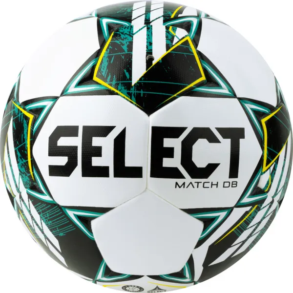 Мяч футб. SELECT Match DВ V23, 0575360004,р.5, FIFA Basic, 32п, ПУ, гибр.сш., бело-зелено-черн за 5&nbsp;875.20 ₽ в Сургуте