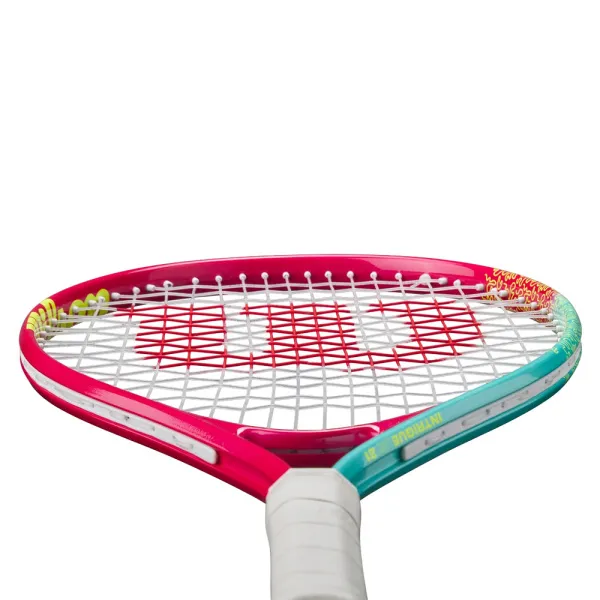 Ракетка б/т дет. Wilson Intrigue Jr 21, WR180510U, для дет.5-6лет, алюминий,со струн.,розово-бирюзов за 5&nbsp;271.70 ₽ в Сургуте