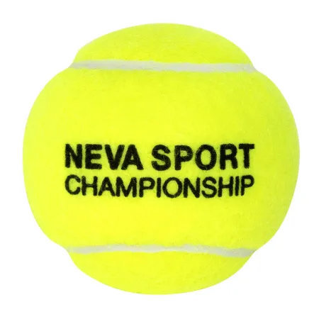 Мяч теннисный NS Championship 3B, 124001, уп.3шт, сукно, нат.резина, желтый за 646 ₽ купить в Сургуте