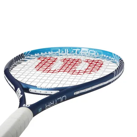 Ракетка б/т Wilson Ultra Power 105 Gr1, WR147010U1, для любит, композит, со струнами, темносин-бел за 11&nbsp;662 ₽ купить в Сургуте