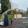 Баскетбольная стойка мобильная складная на пружинах вынос 2,25 м c противовесом ZAVODSPORTA за 530&nbsp;660 ₽ купить в Сургуте