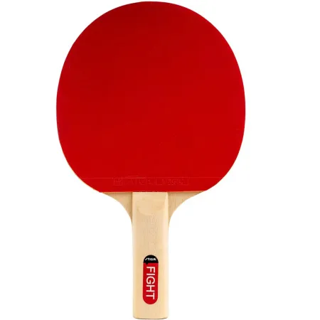 Ракетка для н/т Stiga Fight Red, 184001, для любителей, накладка 1,5 мм ITTF, прямая ручка за 1&nbsp;837.70 ₽ купить в Сургуте