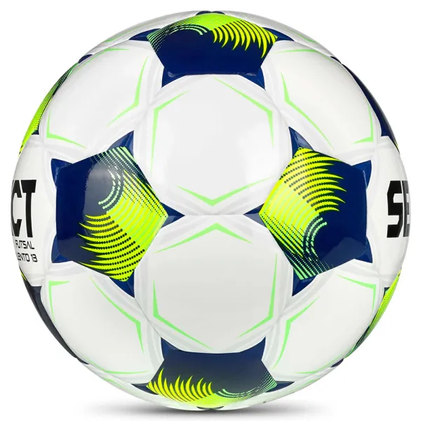 Мяч футзал. SELECT Futsal Talento 13 V26, 1062471015, р.3, 32п, ТПУ, гибр.сш, бело-сине-желтый за 4&nbsp;355.40 ₽ в Сургуте