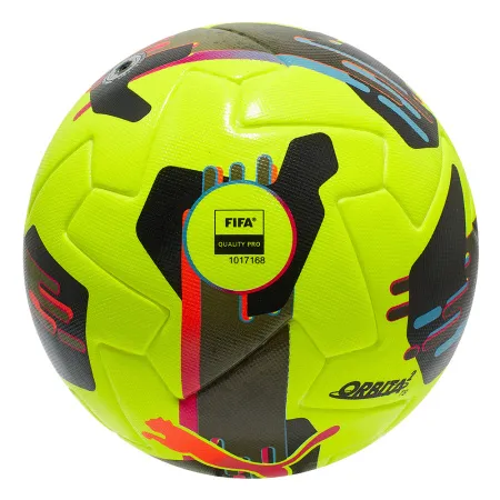 Мяч футб. PUMA Orbita 2 TB, 08432303, р.5, FIFA Quality Pro, 12 пан., ТПУ, термосшивка, желто-черный за 7&nbsp;260.70 ₽ купить в Сургуте