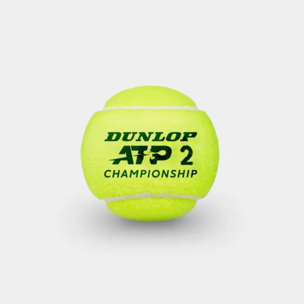 Мяч теннисный Dunlop ATP Championship 3B, 601626, уп.3ш, одобр. ITF, нат.резина,фетр. за 943.50 ₽ в Сургуте