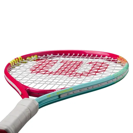Ракетка б/т дет. Wilson Intrigue Jr 21, WR180510U, для дет.5-6лет, алюминий,со струн.,розово-бирюзов за 5&nbsp;271.70 ₽ купить в Сургуте