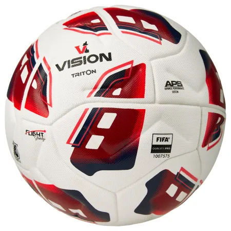 Мяч футб. VISION TRITON, FV425075, р.5,FIFA Quality Pro,MF, 16 пан, термосш.,бел-красный за 8&nbsp;007 ₽ купить в Сургуте