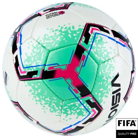 Мяч футзал. VISION SALA+, FIFA Quality Pro, FS324084 р.4, 32 п. PU, 4 подкл.сл, руч.сшив.,бело-зелен за 4&nbsp;943.60 ₽ купить в Сургуте