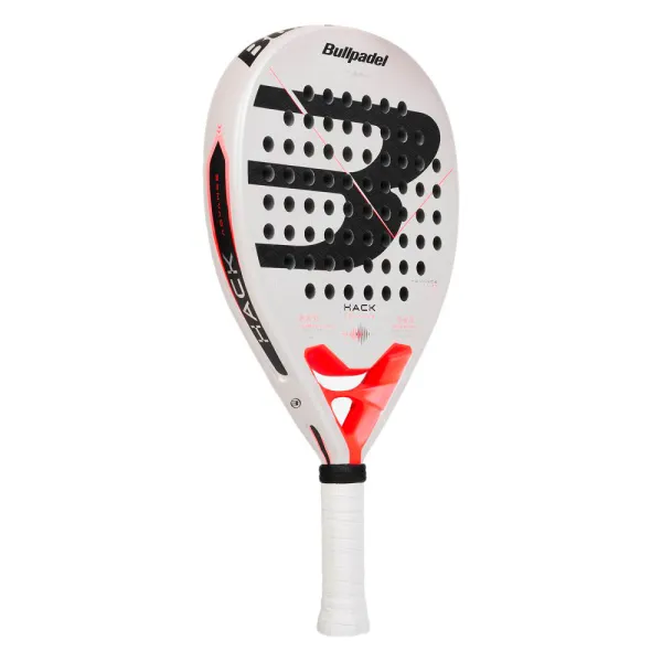 Ракетка для падела BULLPADEL Hack Advance, 494415, для проф. и любит, карбон, бело-черно-оранжевый за 18&nbsp;664.30 ₽ в Сургуте