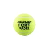 Мяч для падела Dunlop Fort Padel, 601555, уп.3 шт, FIP, сукно, нат.резина,желтый за 1&nbsp;135.60 ₽ купить в Сургуте