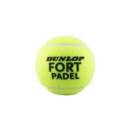 Мяч для падела Dunlop Fort Padel, 601555, уп.3 шт, FIP, сукно, нат.резина,желтый за 1&nbsp;135.60 ₽ купить в Сургуте