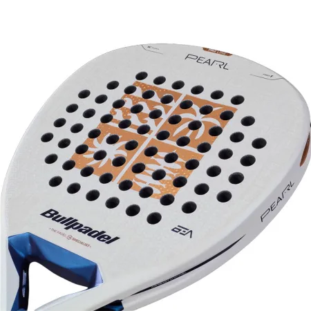 Ракетка для падела BULLPADEL Pearl 27, 497249, для проф-в, стекловолокно,карбон, бело-золотистый за 44&nbsp;319 ₽ купить в Сургуте