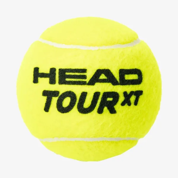 Мяч теннисный HEAD Tour XT 4B, 570824, уп.4 шт,одобр.ITF,сукно,нат.резина,желтый за 1&nbsp;489.20 ₽ в Сургуте