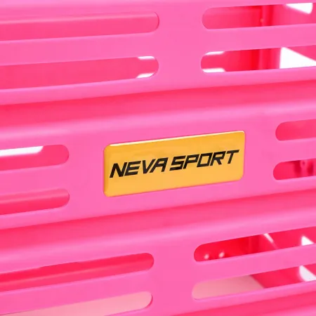 Корзина для теннисных мячей NEVA SPORT, UEA1_P, на 75 мячей, пластик, розовый за 5&nbsp;778.30 ₽ купить в Сургуте