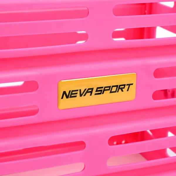 Корзина для теннисных мячей NEVA SPORT, UEA1_P, на 75 мячей, пластик, розовый за 5&nbsp;778.30 ₽ в Сургуте