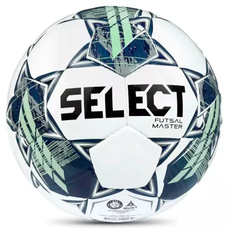Мяч футзал. SELECT Futsal Master Shiny V22, 1043460004, р.4, Basic,32п, гл.ПУ, руч.сш,бел-син-зел за 7&nbsp;539.50 ₽ купить в Сургуте