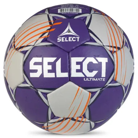 Мяч ганд. SELECT Ultimate Official EHF V24, 1612858999, Senior(р.3), EHF Appr, ПУ, руч.сш, фиол-сер за 15&nbsp;504 ₽ купить в Сургуте