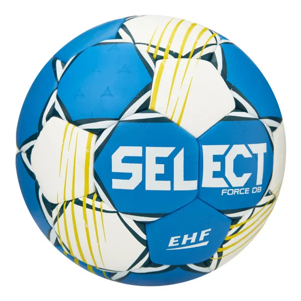 Мяч ганд. SELECT HB FORCE DB V25, 1622858205, Senior (р.3), EHF Appr,ПУ, гибр.сш., сине-белый за 8&nbsp;438.80 ₽ в Сургуте