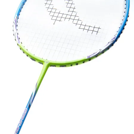 Ракетка для бадм. DOUBLE FISH JINQUE QT-1601, для продвинутых,карбон со струнами,литая,голубой за 3&nbsp;015.80 ₽ купить в Сургуте