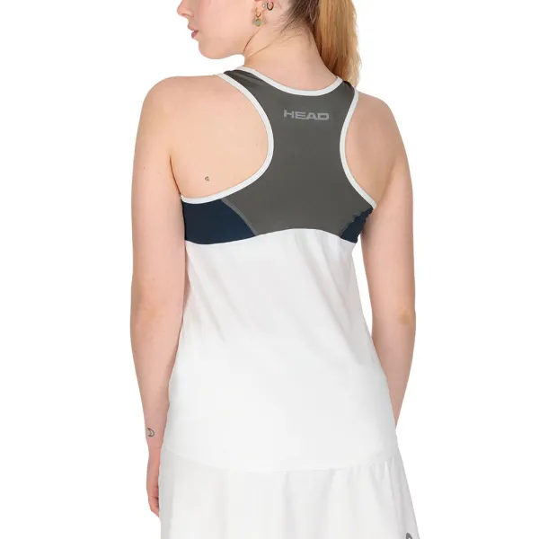 СЦ*Майка жен. HEAD Club 22 Tank Top W 814461-WHDB-L, р.L, 92% полиэстер, 8% эластан, белый за 3&nbsp;500.30 ₽ в Сургуте