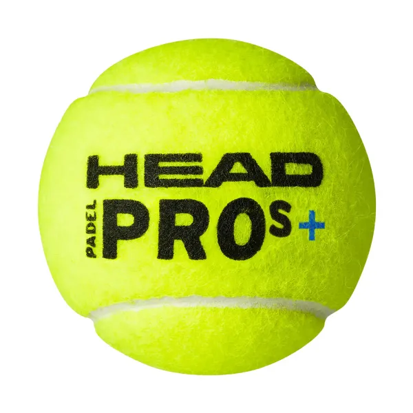 Мяч для падела HEAD Padel Pro S+, 540303, уп.3 шт, FIP Approved, войлок,нат.резина,желтый за 933.30 ₽ в Сургуте