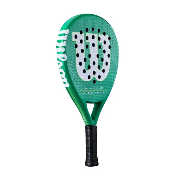 Ракетка для падела WILSON Blade Jr  V4 Padel, WR213811U0, для начин-х, стекловолокно, зеленый за 14&nbsp;934.50 ₽ в Сургуте