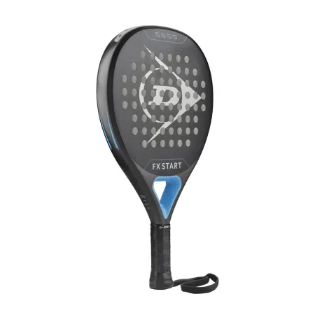 Ракетка для падела Dunlop FX Start, 10370737, для начинающих, гибрид, графит, черно-синий за 13&nbsp;175 ₽ купить в Сургуте