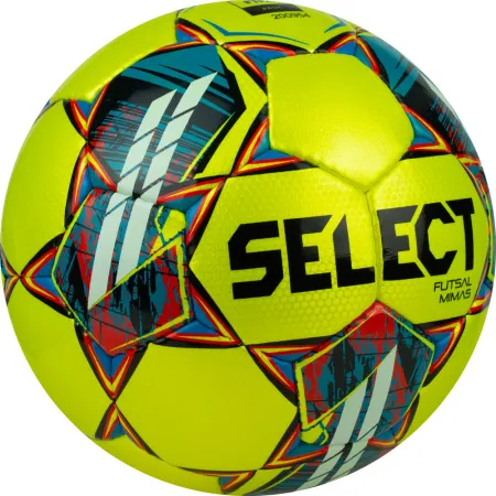 Мяч футзал. SELECT Futsal Mimas, 1053460550, р.4,FIFA Basic, 32 пан, гл.ПУ, руч.сш, жел-сине-красный за 6&nbsp;303.60 ₽ купить в Сургуте