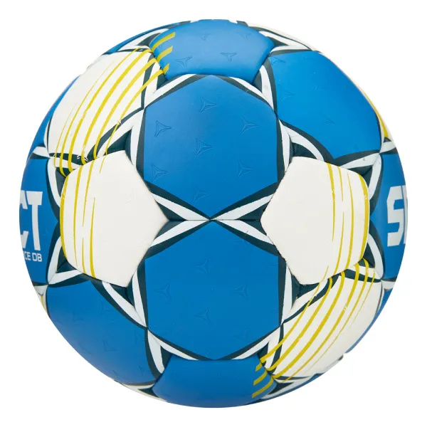 Мяч ганд. SELECT HB FORCE DB V25, 1622858205, Senior (р.3), EHF Appr,ПУ, гибр.сш., сине-белый за 8&nbsp;438.80 ₽ в Сургуте