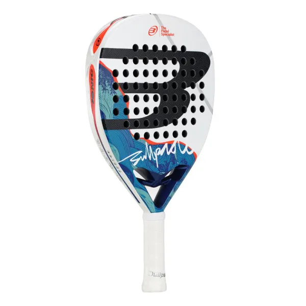 Ракетка для падела BULLPADEL Ionic Power 26, 494411, для продв. игроков, стекловолокно, сине-белый за 28&nbsp;944.20 ₽ в Сургуте