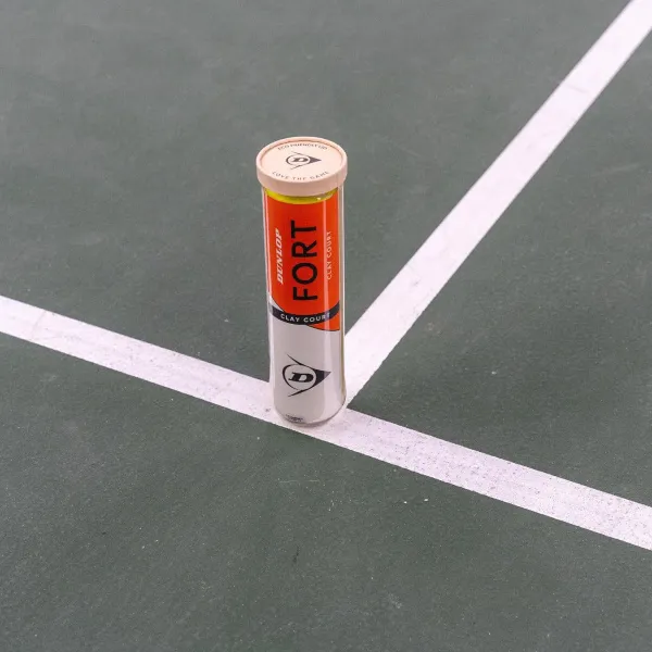 Мяч теннисный Dunlop Fort Clay Court 4B, 601613, уп.4 шт,одобр.ITF и FFT,сукно,нат.резина,желтый за 1&nbsp;812.20 ₽ в Сургуте