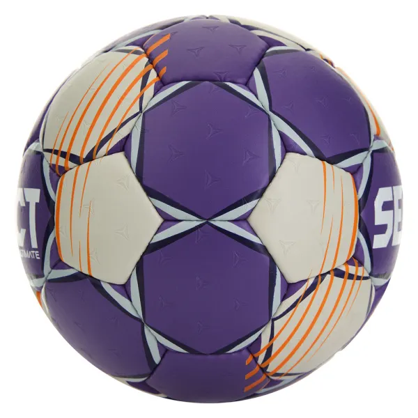Мяч ганд. SELECT Ultimate Official EHF V24, 1612858999, Senior(р.3), EHF Appr, ПУ, руч.сш, фиол-сер за 15&nbsp;504 ₽ в Сургуте