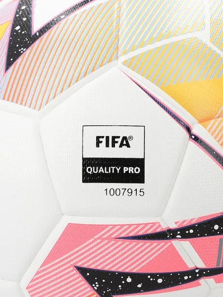 Мяч футзал PUMA Futsal 1, 08376301, р.4, FIFA Quality Pro, 32пан, ПУ, терм.сш, бело-розовый за 6&nbsp;502.50 ₽ в Сургуте