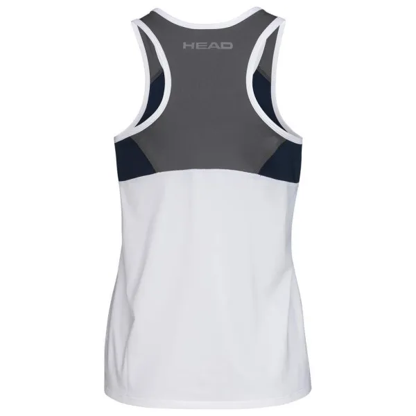 СЦ*Майка жен. HEAD Club 22 Tank Top W 814461-WHDB-L, р.L, 92% полиэстер, 8% эластан, белый за 3&nbsp;500.30 ₽ в Сургуте