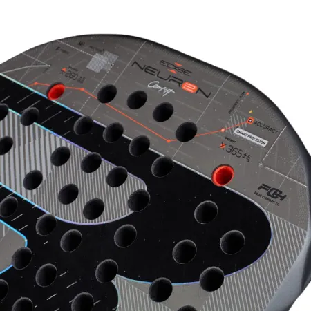 Ракетка для падела BULLPADEL Neuron 02 Comfort 27, 497243,для продв.игр., стекловолокно,карбон, сер. за 38&nbsp;986.10 ₽ купить в Сургуте
