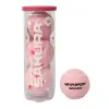 Мяч для падела NS Sakura, UAA2, уп.3 шт, сукно, нат.резина, розовый за 824.50 ₽ купить в Сургуте
