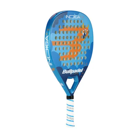 Ракетка для падела BULLPADEL Indiga Jr Boy 26, 494422, для начинающих, стекловолокно,сине-оранжевый за 10&nbsp;480.50 ₽ купить в Сургуте