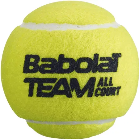 Мяч теннисный BABOLAT Team All Court,502081, уп.4 шт,одобр.ITF, сукно, нат.резина,желтый за 2&nbsp;385.10 ₽ купить в Сургуте