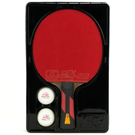 Ракетка для н/т DOUBLE FISH 7A+C, для професс.,ITTF Appr.,накл.2,1мм,+ 2 мяча V40+мм ITTF Appr за 3&nbsp;559.80 ₽ купить в Сургуте