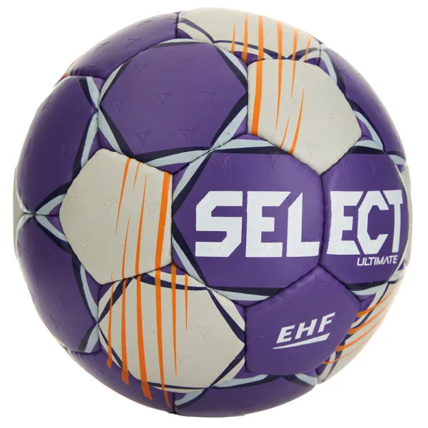 Мяч ганд. SELECT Ultimate Official EHF V24, 1612858999, Senior(р.3), EHF Appr, ПУ, руч.сш, фиол-сер за 15&nbsp;504 ₽ в Сургуте